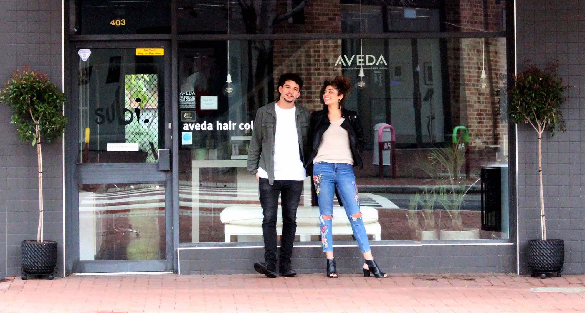 Image of the Hairstylist Cedric and Lorenza